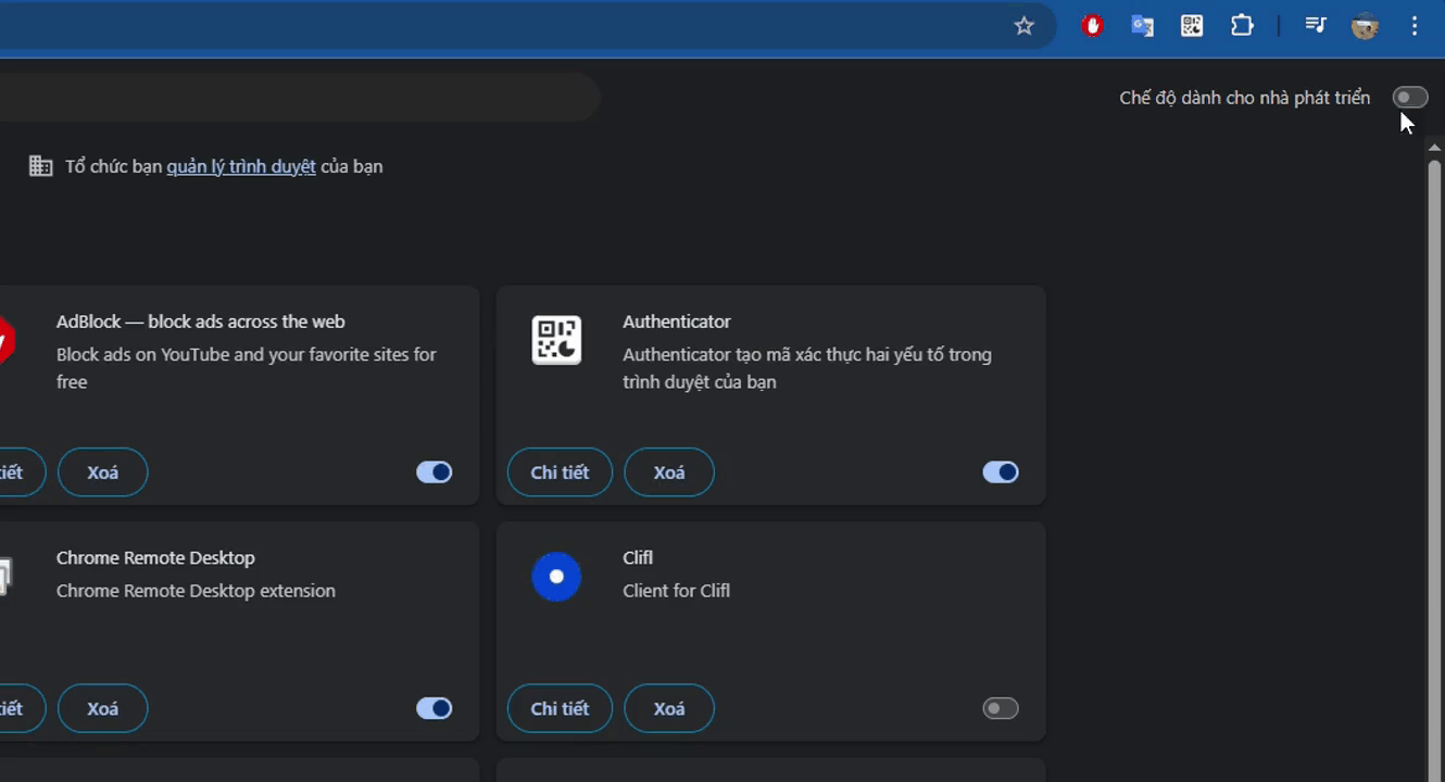 Hướng dẫn cài đặt Extension
